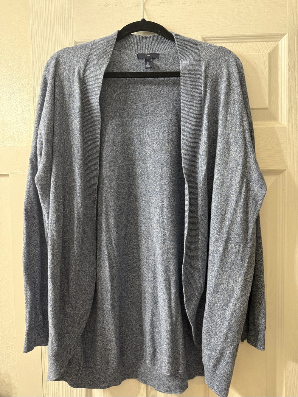 Light blue Open Front Women's Cardigan Sweater